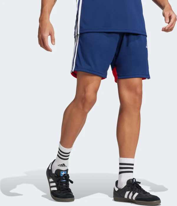 adidas Tiro 25 Essentials Trainingshose kurz team navy/red (Herren)