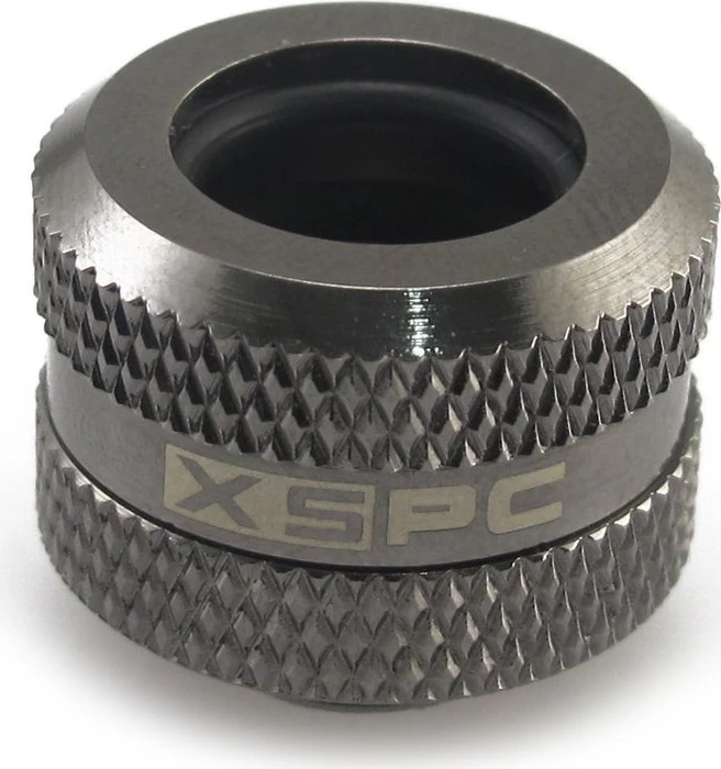 XSPC Rohranschluss G1/4" auf 14/10mm, schwarz verchromt, 8er-Pack