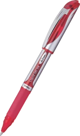 Pentel EnerGel BL57 Gelroller rot/silber