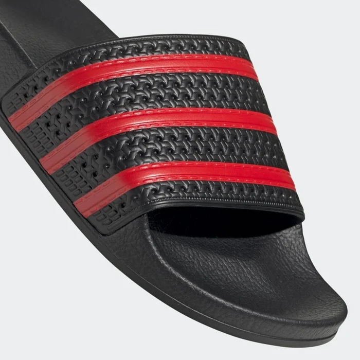 adidas Adilette core black/red (Herren)