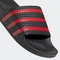 adidas Adilette core black/red (Herren) Vorschaubild