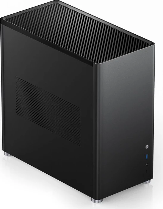 Jonsbo D40, schwarz, Glasfenster