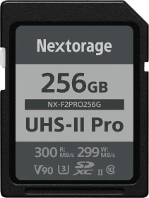 Nextorage NX-F2PRO R300/W299 256GB, UHS-II U3, Class 10