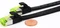 Helos Ultra Flach-Patchkabel, Cat6a, U/FTP, RJ-45/RJ-45, 15m, schwarz Vorschaubild