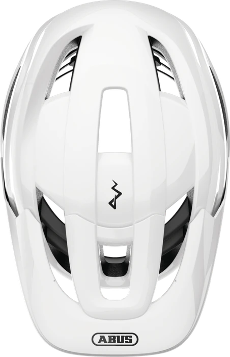 ABUS CliffHanger MIPS Helm shiny white