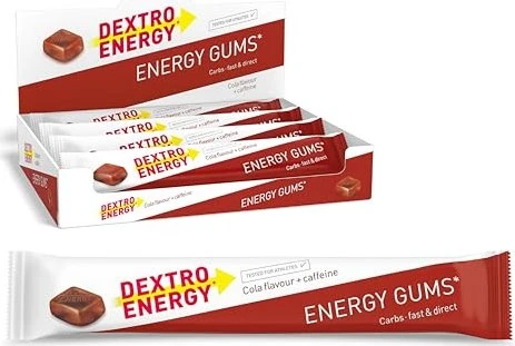 Dextro Energy Gums Cola + Caffeine 360g (8x 45g)
