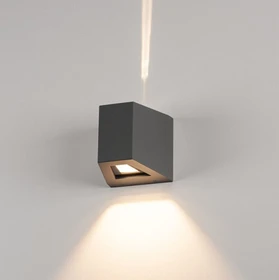 SLV Out-Beam LED Wandleuchte anthrazit