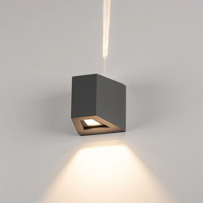 SLV Out-Beam LED Wandleuchte anthrazit