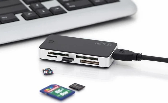 Digitus All-in-one Multi-Slot-Cardreader, USB 3.0 Micro-B [Buchse]