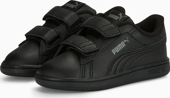 Puma Smash 3.0 Leather V puma black/shadow gray (Junior)
