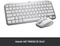 Logitech MX Keys Mini, LEDs weiß, Logi Bolt, Pale Gray, weiß/grau, USB/Bluetooth, US Vorschaubild