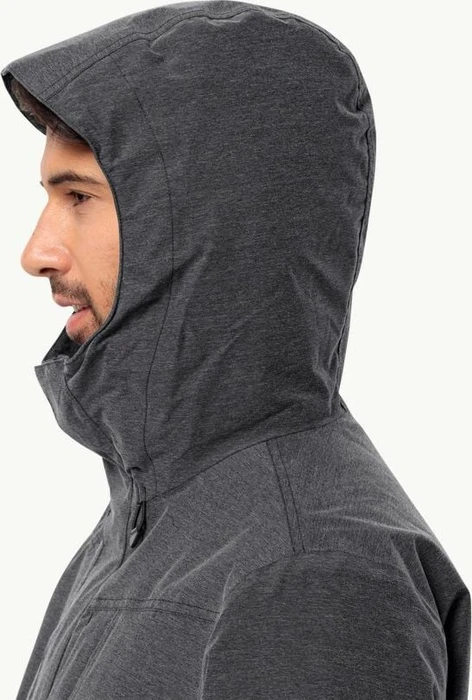 Jack Wolfskin Snowy Park Funktionsjacke schwarz (Herren)