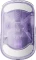 Lamzu Orcus 8K Wireless Gaming Mouse violett/weiß, USB Vorschaubild