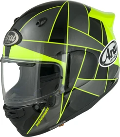 Arai Quantic Peak schwarz/grau/gelb