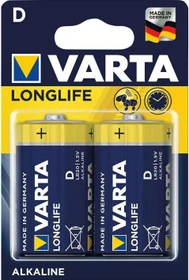 Varta Longlife Mono D, 4er-Pack