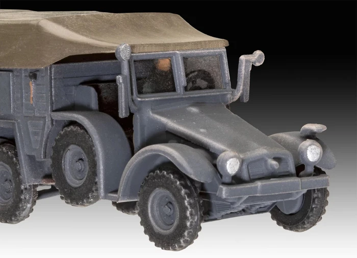 Revell Starter Kit Krupp Protze KFZ 69 with 3.7cm Pak