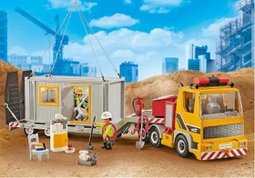 playmobil City Action Tieflader mit Container