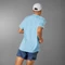 adidas Own The Run 3-Streifen Laufshirt kurzarm semi blue burst/white (Herren) Vorschaubild