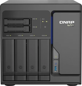 QNAP QuTS hero TS-h686-D1602-8G, 8GB RAM ECC, 4x RJ-45 2.5GBase-T, 3x USB-A 3.0