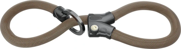 ABUS Infinity Loop 1806/140 Kettenschloss, Schlüssel autumn orange