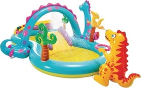 Intex Playcenter Dinoland Planschbecken rund 299x228x112cm