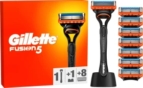 Gillette Fusion5 Rasierer + 8 Wechselklingen