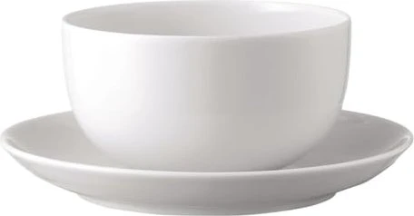 Rosenthal studio-line Moon Weiß Sauciere mit Untertasse, 2-tlg.