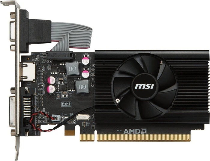 MSI Radeon R7 240 1GD3 64b LP, 1GB DDR3, VGA, DVI, HDMI
