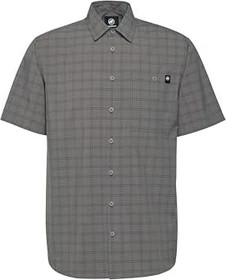 Mammut Lenni Hemd kurzarm steel black (Herren)