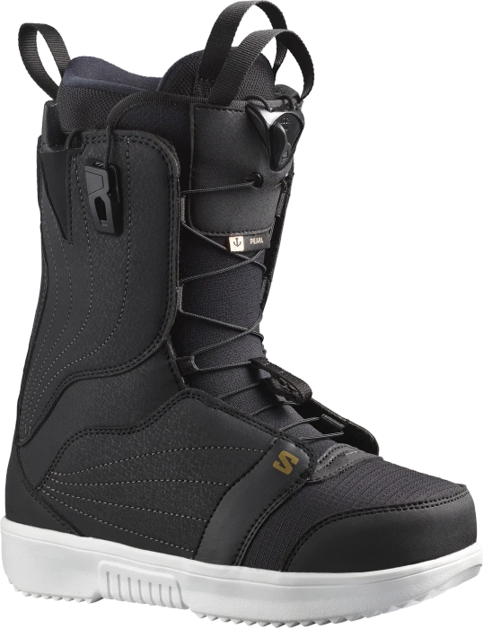 Salomon Pearl Softboot schwarz/weiß/gold (Damen) (Modell 2023/2024)
