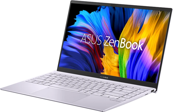 ASUS ZenBook 14 UM425UA-KI189T, Lilac Mist, Ryzen 7 5700U, 8GB RAM, 512GB SSD, DE