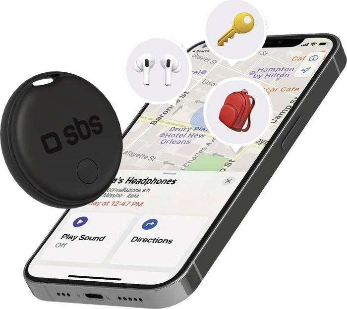 SBS Mobile Track My Dot schwarz