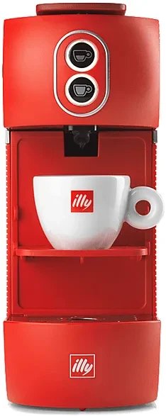 illy E.S.E. Pads Kaffeemaschine rot