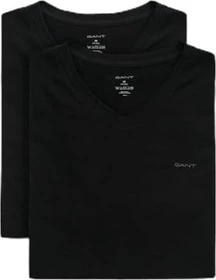 Gant V-Neck 2er-Pack T-Shirt kurzarm schwarz (Herren)