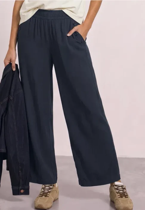 Street One High Waist Wide Leg Hose (Damen)