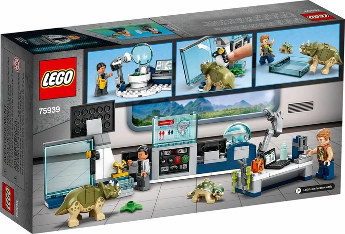 LEGO Jurassic World - Dr. Wus Labor: Ausbruch der Baby-Dinosaurier