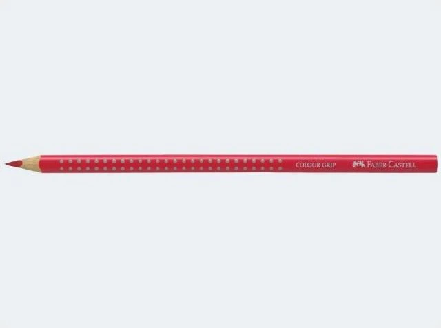 Faber-Castell Colour Grip Buntstift karmin, 12er-Pack