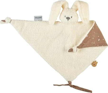 Nattou Kuscheltuch Doudou Kaninchen Lapidou teddy vanille