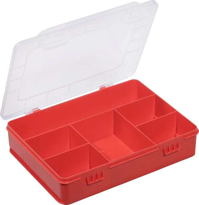Allit EuroPlus Basic 18/6 Sortimentskasten rot