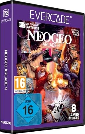 Blaze Entertainment Evercade Game Cartridge - Neogeo Arcade 4