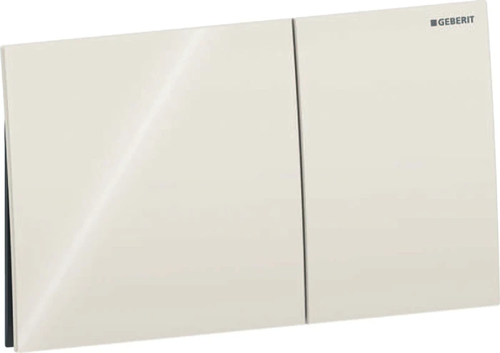 Geberit Sigma70 Betätigungsplatte Glas sand-grau