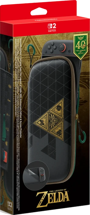 Nintendo Switch 2 Schutzfolie & Tasche The Legend of Zelda 40th Anniversary Edition (Switch 2)