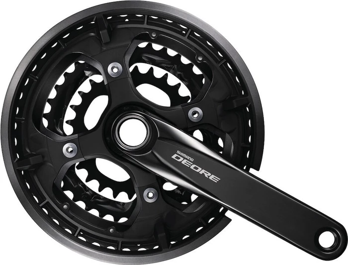 Shimano Deore FC-T6010 Hollowtech II 48/36/26 Zähne Kurbelgarnitur 175mm schwarz