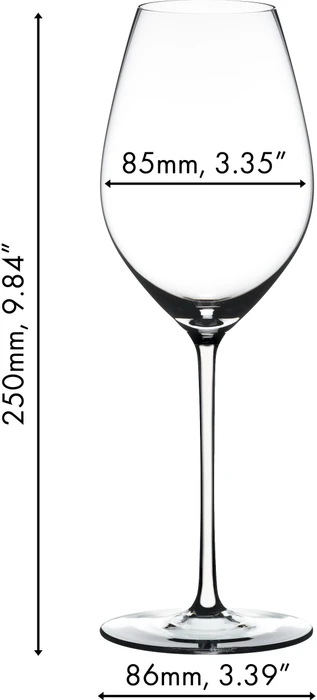 Riedel Fatto A Mano Champagner Weinglas weiß