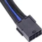 SilverStone PP07-PCIBA, 6/8-Pin PCIe Verlängerung 250mm, sleeved schwarz/blau Vorschaubild