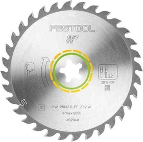 Festool Universal Kreissägeblatt 32Z, 190x2.6x30mm, 1 Stück
