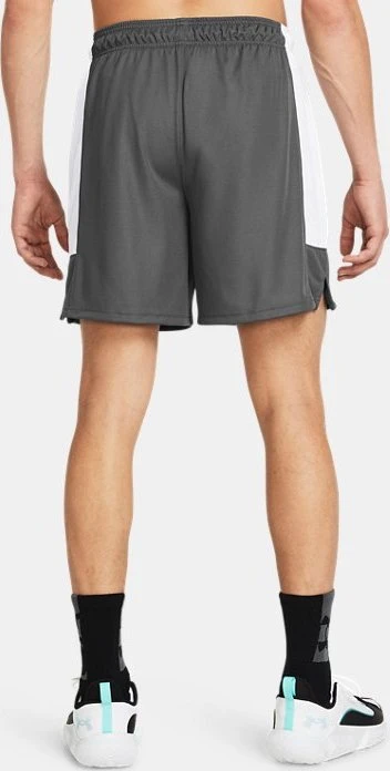 Under Armour Zone Hose kurz castlerock/white (Herren)
