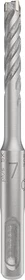 Bosch Professional PRO SDS-plus-5X Hammerbohrer, 7x50x110mm, 1 Stück