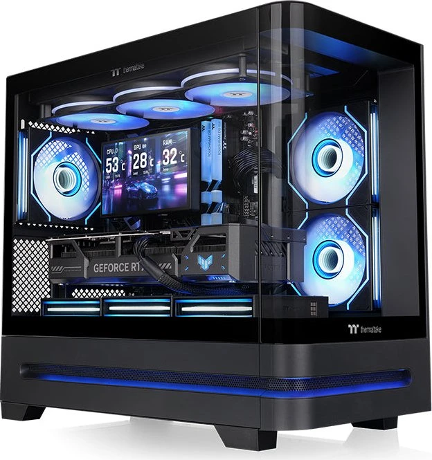 Thermaltake Arcus 190 TG ARGB Black, Glasfenster
