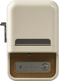 Niimbot B21 Wireless Label Printer, cream
